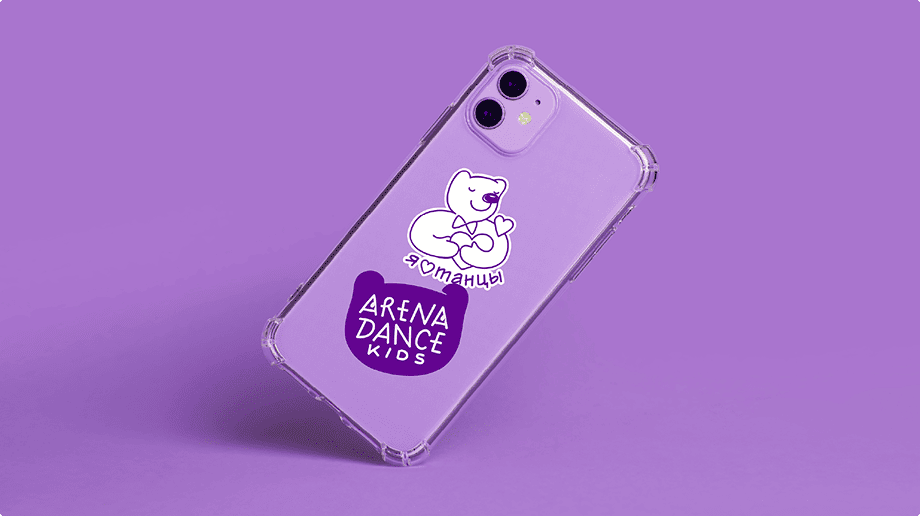 Arena dance kids. Фирменный стиль. Изображение 3